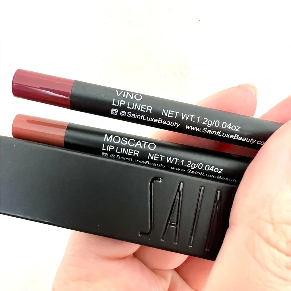 NIB Saint Luxe Vino & Moscato Gel Lip Liner Duo 2.4g